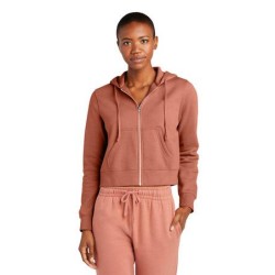 District Women's V.I.T. Fleece Full-Zip Hoodie DT6103