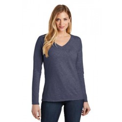 District ® Women's Very Important Tee ® Long Sleeve V-Neck. DT6201