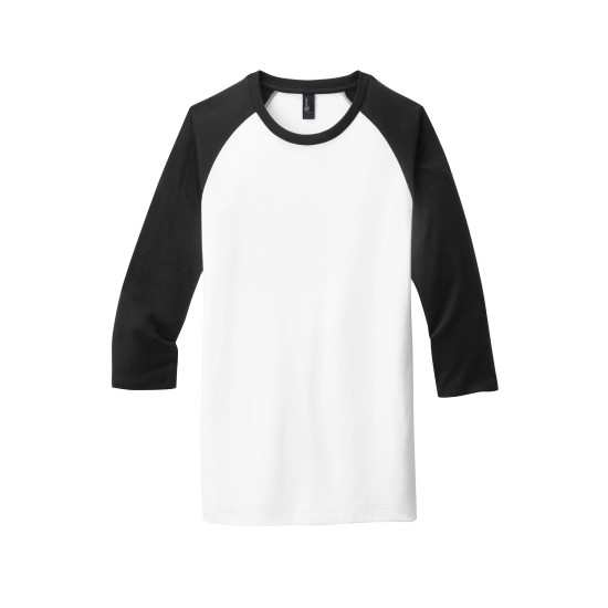 District® Very Important Tee® 3/4-Sleeve Raglan. DT6210