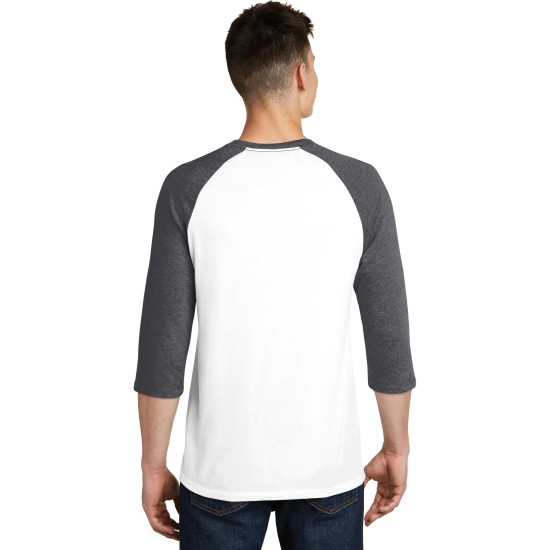 District® Very Important Tee® 3/4-Sleeve Raglan. DT6210