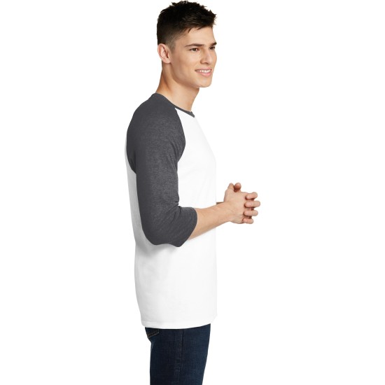 District® Very Important Tee® 3/4-Sleeve Raglan. DT6210