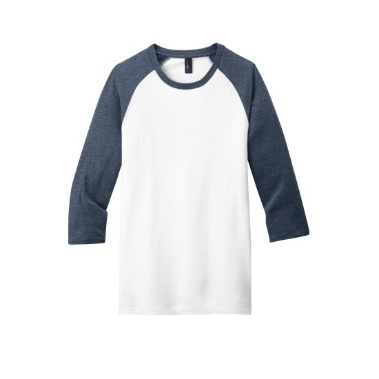 District® Very Important Tee® 3/4-Sleeve Raglan. DT6210