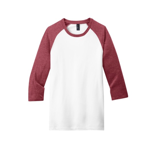 District® Very Important Tee® 3/4-Sleeve Raglan. DT6210