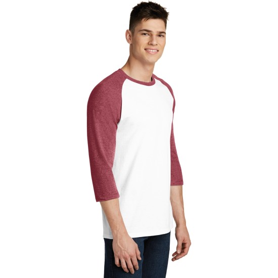 District® Very Important Tee® 3/4-Sleeve Raglan. DT6210