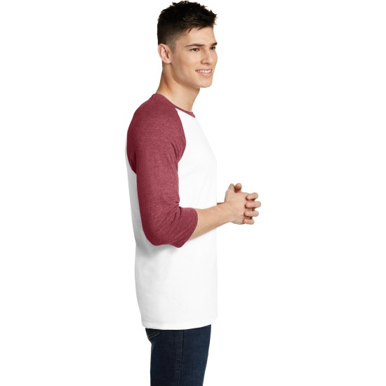 District® Very Important Tee® 3/4-Sleeve Raglan. DT6210