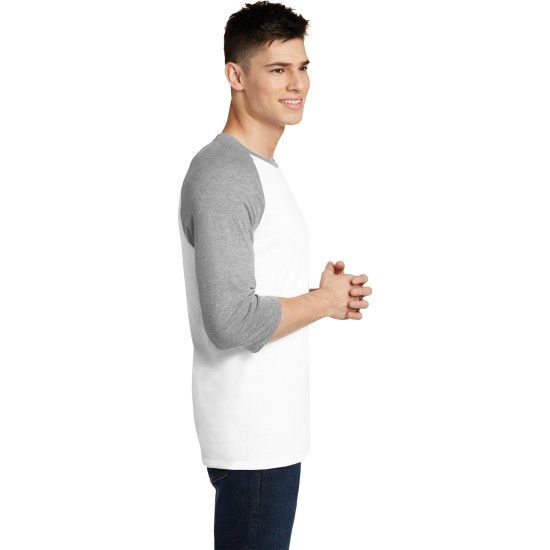 District® Very Important Tee® 3/4-Sleeve Raglan. DT6210