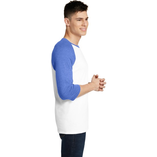 District® Very Important Tee® 3/4-Sleeve Raglan. DT6210