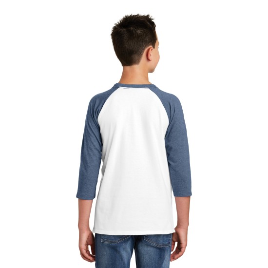 District ® Youth Very Important Tee ® 3/4-Sleeve . DT6210Y