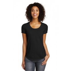 District® Women's Fitted Very Important Tee® Scoop Neck. DT6401