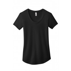 District® Women's Fitted Very Important Tee® Scoop Neck. DT6401