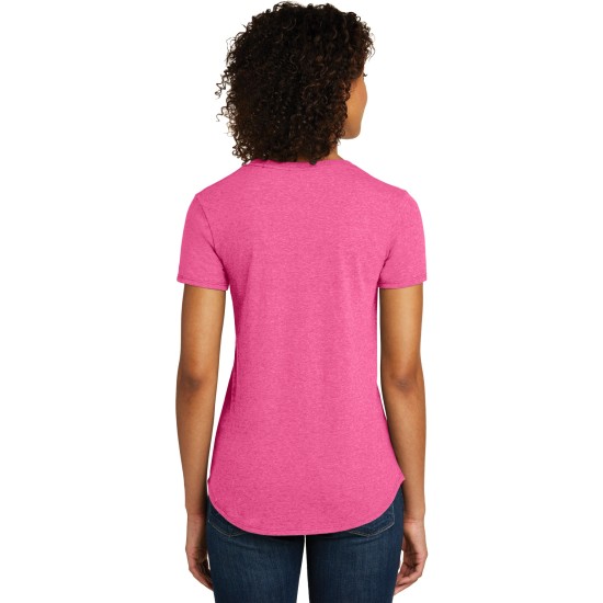 District® Women's Fitted Very Important Tee® Scoop Neck. DT6401
