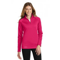 Eddie Bauer Ladies Smooth Fleece Base Layer 1/2-Zip. EB237