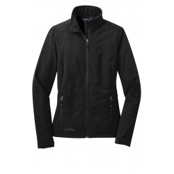 Eddie Bauer Ladies Shaded Crosshatch Soft Shell Jacket. EB533