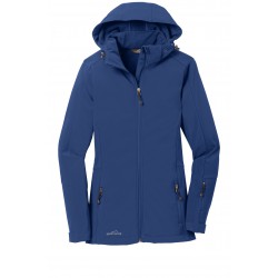 Eddie Bauer Ladies Hooded Soft Shell Parka. EB537