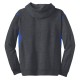 Sport-Tek Tech Fleece Colorblock Hooded Sweatshirt. F246