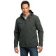 Port Authority® Textured Hooded Soft Shell Jacket. J706