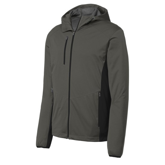 Port Authority® Active Hooded Soft Shell Jacket. J719