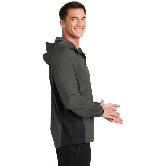 Port Authority® Active Hooded Soft Shell Jacket. J719