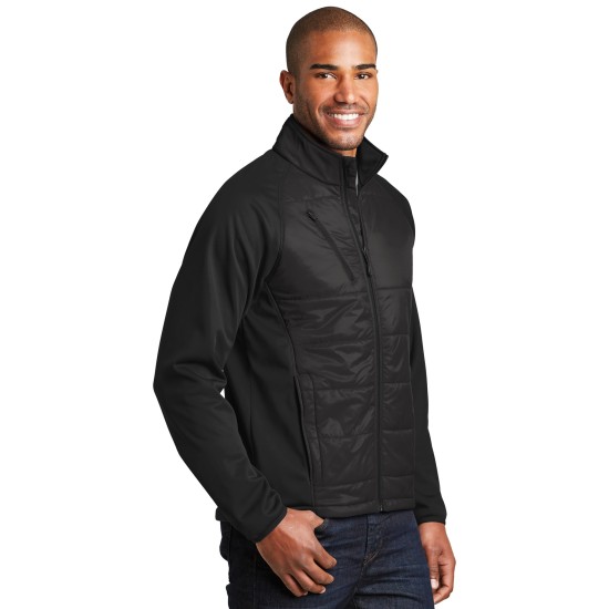 Port Authority® Hybrid Soft Shell Jacket. J787