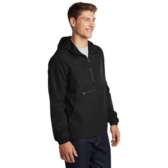 Sport-Tek Packable Anorak. JST66