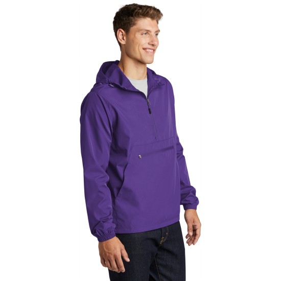 Sport-Tek Packable Anorak. JST66