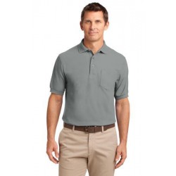 Port Authority® Silk Touch™ Polo with Pocket.  K500P