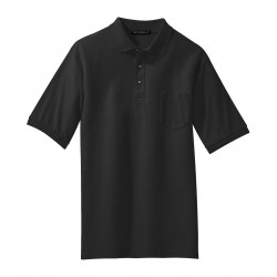 Port Authority® Silk Touch™ Polo with Pocket.  K500P