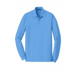 Port Authority® EZCotton® Long Sleeve Polo. K8000LS