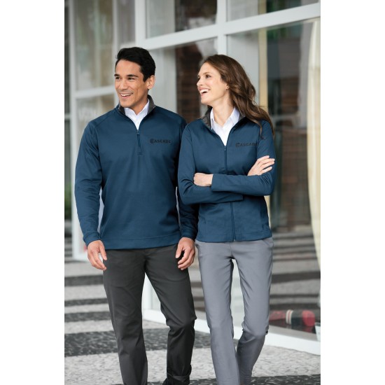 Port Authority® Vertical Texture 1/4-Zip Pullover. K805