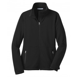 Port Authority® Ladies Pique Fleece Jacket. L222