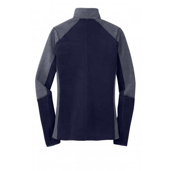 Port Authority® Ladies Colorblock Microfleece Jacket. L230