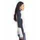 Port Authority® Ladies Colorblock Microfleece Jacket. L230