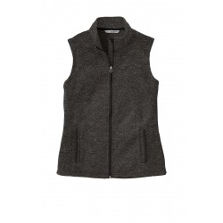 Port Authority ® Ladies Sweater Fleece Vest L236