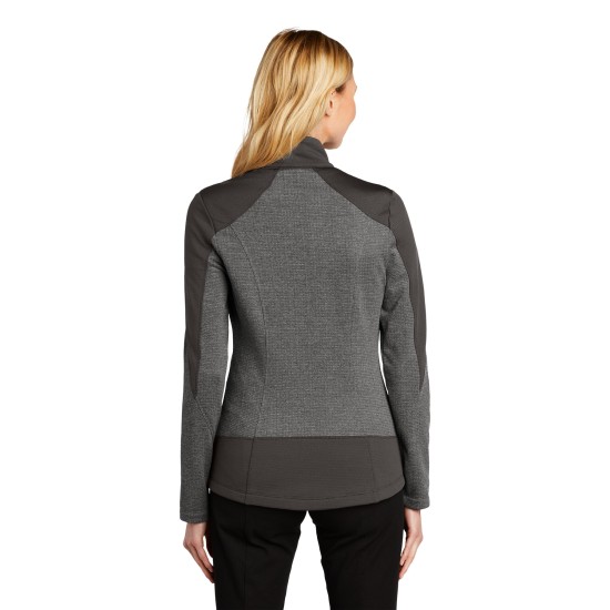 Port Authority Ladies Grid Fleece Jacket. L239