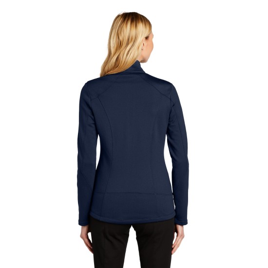 Port Authority Ladies Grid Fleece Jacket. L239