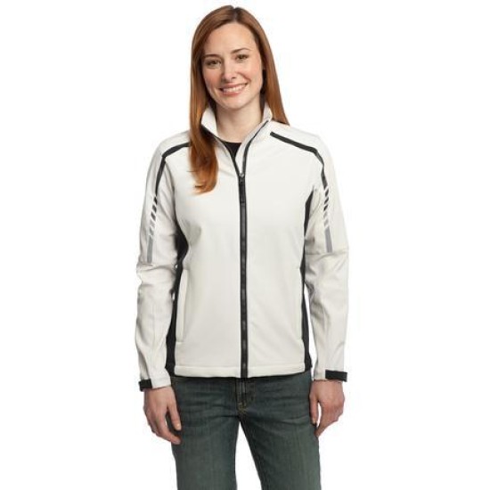 Port Authority® Ladies Embark Soft Shell Jacket. L307