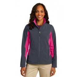 Port Authority® Ladies Core Colorblock Soft Shell Jacket. L318