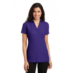 Port Authority® Ladies Silk Touch™ Y-Neck Polo. L5001