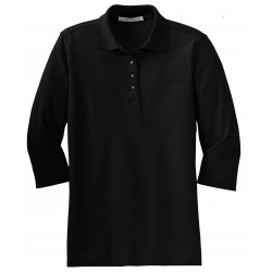 Port Authority® Ladies Silk Touch™ 3/4-Sleeve Polo. L562