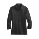 Port Authority® Ladies 3/4-Sleeve Meridian Cotton Blend Polo. L578