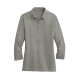 Port Authority® Ladies 3/4-Sleeve Meridian Cotton Blend Polo. L578