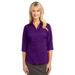 IMPROVED Port Authority® Ladies 3/4-Sleeve Blouse. L6290