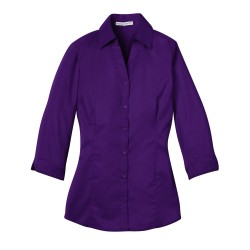 IMPROVED Port Authority® Ladies 3/4-Sleeve Blouse. L6290