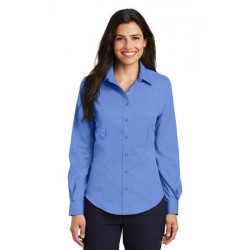 Port Authority® Ladies Non-Iron Twill Shirt.  L638