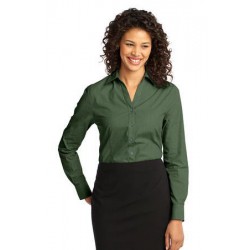 Port Authority® Ladies Crosshatch Easy Care Shirt. L640