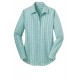 Port Authority® Ladies Long Sleeve Gingham Easy Care Shirt. L654