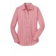 Port Authority® Ladies Long Sleeve Gingham Easy Care Shirt. L654