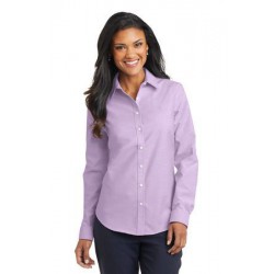 Port Authority® Ladies SuperPro™ Oxford Shirt. L658