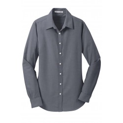 Port Authority® Ladies SuperPro™ Oxford Shirt. L658