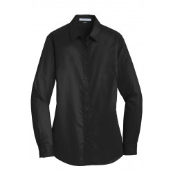 Port Authority® Ladies SuperPro™ Twill Shirt. L663